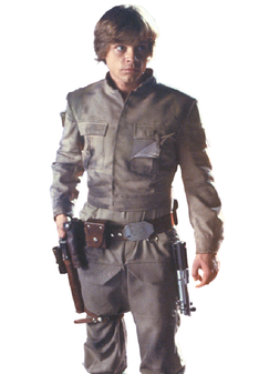 Movie Star Wars Luke Skywalker Distressed Jacket
