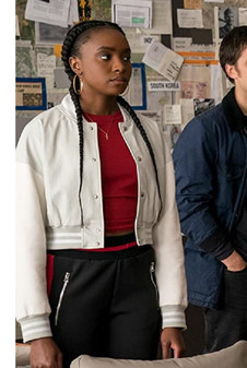 The Old Guard KiKi Layne white Jacket