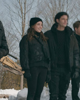 The Republic of Sarah Black Sarah Cooper Quilted Jacket 1