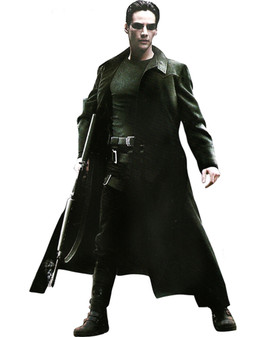 morpheus leather trench coat