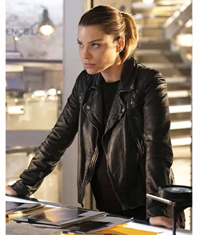 Lucifer Season 5 Lauren German Black Leather Jacket