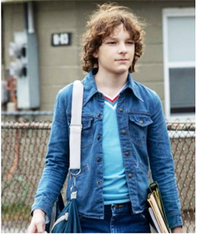 The Black Phone Finney Shaw Blue Denim Jacket