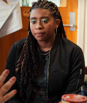 Moxie 2021 Lucy Hernandez Black Jacket