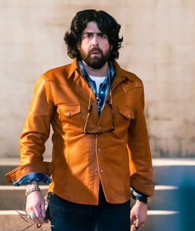 The Equalizer Adam Goldberg Brown Leather Jacket