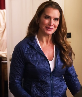A Castle for Christmas Brooke Shields Quilted Jacket A Castle for Christmas Brooke Shields Quilted Jacket