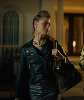 Night Teeth 2021 Lucy Fry Leather Jacket