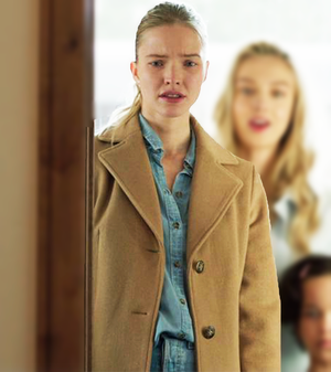 Shattered 2022 Sasha Luss Trench Coat