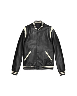 Jabari Bel-Air Will Smith Varsity Leather Jacket