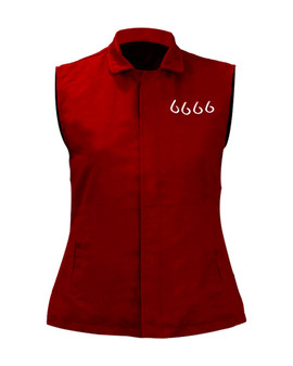Yellowstone Kathryn Kelly 6666 Red Vest 2