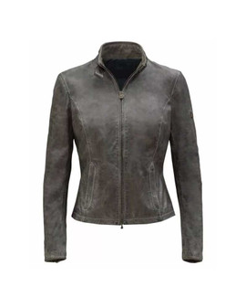 The Fate Of The Furious Letty Distressed Brown Jacket