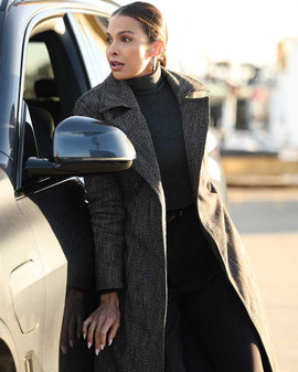 The Company You Keep 2023 Felisha Terrell Tweed Coat