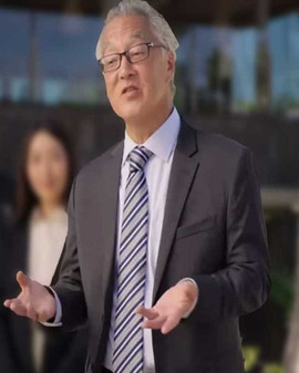 Vacation Friends 2 Arnold Y. Kim Grey Suit