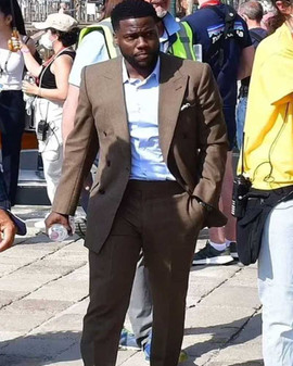 Lift Kevin Hart brown suit Lift Kevin Hart brown suit