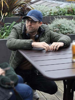 Ryan Whitaker Movie Surprised By Oxford 2023 Green Puffer Jacket Ryan Whitaker Movie Surprised By Oxford 2023 Green Puffer Jacket