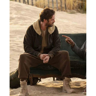 Solos Dan Stevens Shearling Leather Jacket