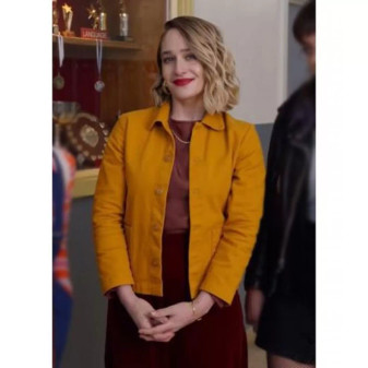Sex Education Season 03 Jemima Kirke Jacket