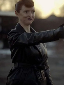 Relax I’m From The Future Janine Theriault Black Coat