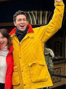 Cat Person Nicholas Braun Yellow Jacket Cat Person Nicholas Braun Yellow Jacket