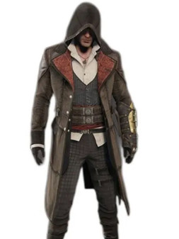 Jacob Frye Assassins Creed Syndicate Brown Hooded Coat