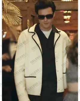 Jacob Elordi Priscilla 2023 Elvis White Jacket