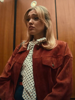 Education Season 4 Aimee Gibbs Corduroy Jacket