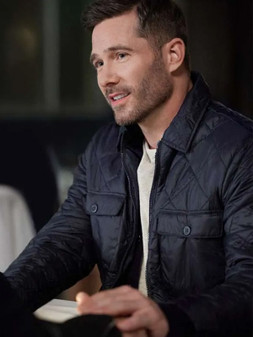 Notes Of Autumn Luke Macfarlane Blue Jacket