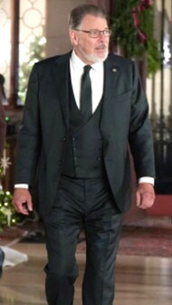 Jonathan Frakes A Biltmore Christmas Black Suit