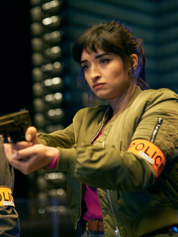 Sofia Belkacem Lupin SO3 Green Jacket