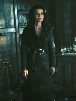 Madeline Usher The Fall Of The House Of Usher Leather Coat