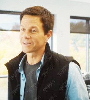 Mark Wahlberg The Family Plan 2023 Dan Morgan Vest Mark Wahlberg The Family Plan 2023 Dan Morgan Vest