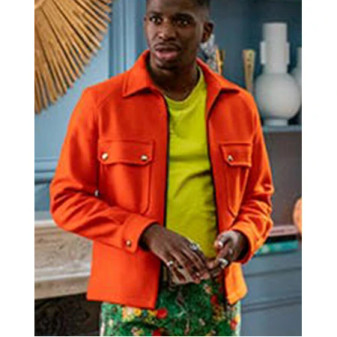 Emily in Paris S02 Julien Orange Jacket