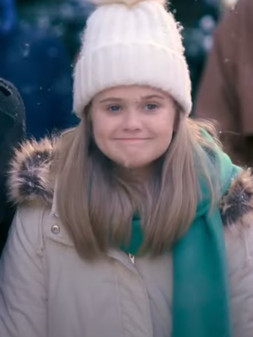 Ellie Stewart Christmas Keepsake White Jacket