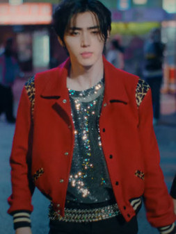 Sunghoon Enhypen Sweet Venom Red Jacket