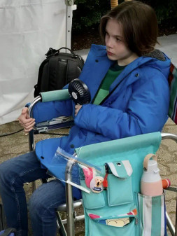 Logan Pierce Mystery on Mistletoe Lane 2023 Blue Jacket