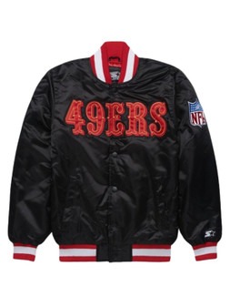 49ers Black Starter Jacket