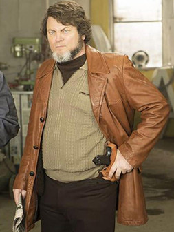 Nick Offerman Fargo Brown Blazer