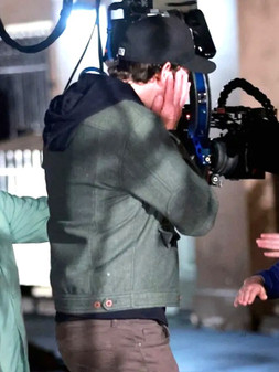 Imaginary Friends 2024 Movie John Krasinski Grey Jacket