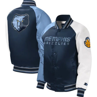 Memphis Grizzlies Satin Jacket – Retro Style, Modern Swagger