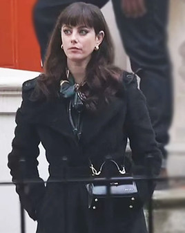 The Gentlemen Susie Glass Black Coat