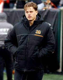 Cincinnati Bengals Joe Burrow Black Jacket Cincinnati Bengals Joe Burrow Black Jacket
