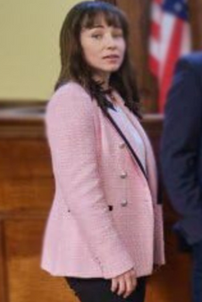 Sarah Sharpe True Justice Family Ties Marisa McIntyre Tweed Blazer