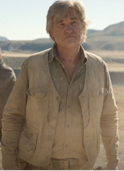 Kurt Russell Monarch Legacy of Monsters Beige Vest Kurt Russell Monarch Legacy of Monsters Beige Vest