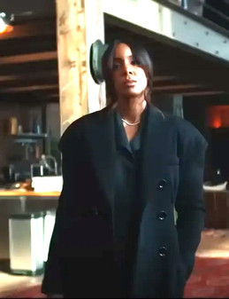 Kelly Rowland Mea Culpa Black Coat