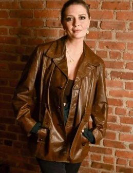 Masters of the Air Mischa Barton Premiere Jacket