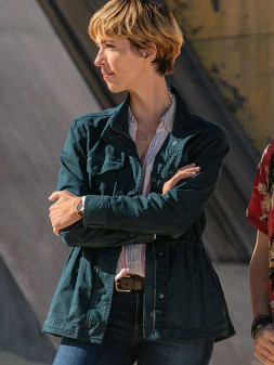 Rebecca Hall Godzilla x Kong The New Empire Green Jacket