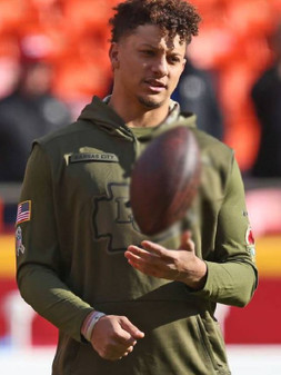 Patrick Mahomes Green Hoodie