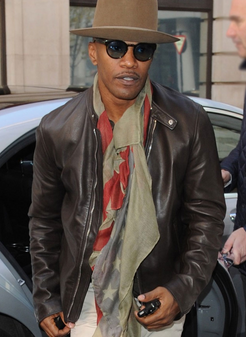 Back in Action Jamie Foxx Brown Jacket