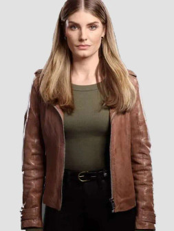 Quantum Leap Caitlin Bassett Leather Jacket