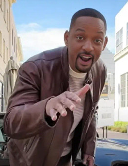 Will Smith Bad Boys Ride or Die Brown Jacket