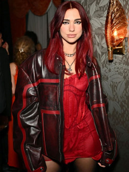 Dua Lipa Leather Jacket